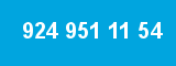 924 951 11 54